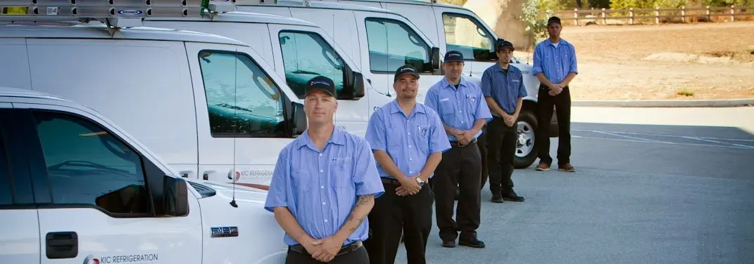 KIC Refrigeration crew ready for Mini Split Repair jobs across Fulton